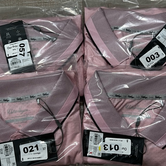 Walter Hagen men’s performance p11 birdseye athletic fit golf polo shirt size XL - Picture 11 of 11